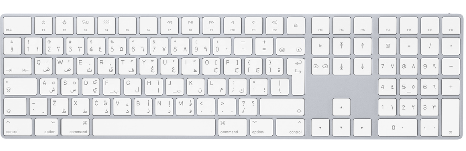Magic Keyboard with Numeric Keypad - International English -Silver