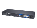Vivotek Unmanaged 16x POE; 2x GE; 2x SFP Combo; 250W