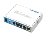 MikroTik hAP AC lite, 5x LAN, built-in 2.4GHz 802.11b/g/n two chain wi