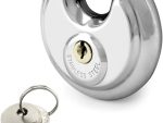 Noble 70mm Stainless Steel Disc Padlock
