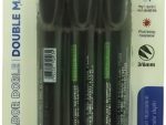 Artwell 3 Pack Permanent Double Black Marker