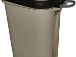 Casey 15 Litre Step On Pedal Waste Bin Beige And Brown