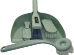 Casey 5 Peace Handheld Dust Pan And Brush Set Light Green