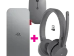 Lenovo Go Wired ANC Headset + Wireless Mobile Powerbank + Wireless Mouse Bundle