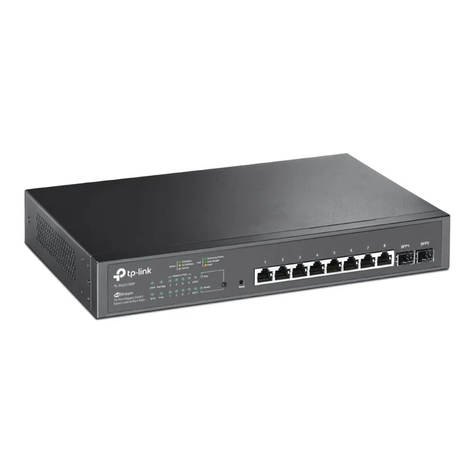 TP-Link SG2210MP JetStream 10-Port Gigabit Smart Switch with 8-Port PoE+