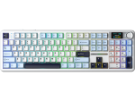 Aula Mechanical Gasket LCD Full Keyboard Multimode - Black/Grey