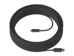 Logitech Strong USB Cable, 10m - Graphite SERIALISED