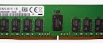 16GB Samsung, DDR4-2400Mhz, PC4-19200, CL17, ECC Registered, 1RX4, 1.2V, SDRAM, 288-pin, RDIMM, Server Memory Module
