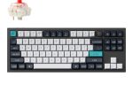 Keychron Q3 Max 80% Full Assembled Knob Red Switch Hot-Swap Gateron Jupiter RGB Wireless Keyboard – Black