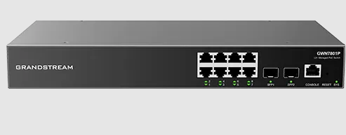 Grandstream Enterprise L2++ 8 port Managed GbE PoE Switch 120W | GWN78