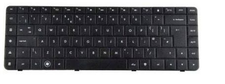 Keyboard HP CQ62 Chocolate Key Black