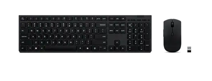 Lenovo Wireless Professional Rechargeable Combo|US English|AES Encrypt