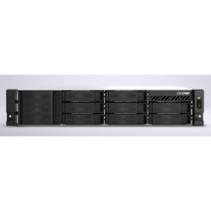 QNAP 8-bay short depth rackmount NAS, Intel Atom C5125 8C 2.8GHz, 8GB RAM,2 x 2.5GbE, 2 x M.2 2280, 2 x PCIe Gen3 x4, 4 x USB 3.2 Gen1 ports (5Gbps), 2 x 300W redundant PSU