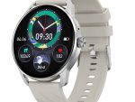 MT410 Smart Watch 1.39" HD IPX68 with BT Calls Sports HR BP BO - Silve