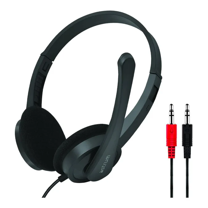 HS240 On-Ear Wired Stereo Headset with Flex Mic Dual 3.5mm Aux