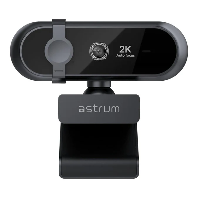 HD USB Webcam - 2K QHD, Mic, 360 Rotation, Autofocus - WM210