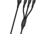 Amplify CoreCharge Series 1.2m 3-in-1 Cable - Black