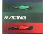 Marlin A4 PreCut Book Covers F1 Track Racing 5pack