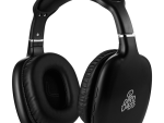 Pro Bass Retro Bluetooth Wireless Headphone with PU Case - Black
