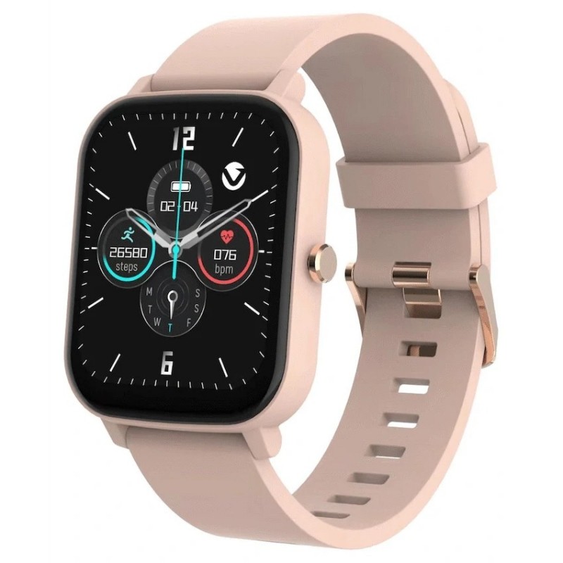 Volkano Syncron Series Smart Watch - Nude Pink