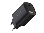 WATZ45L 45W PD Wall Charger USB-C LCD BK