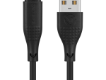 Volkano Nova Series USB A to Lightning charging cable TPE-Black