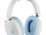 Volkano Lexi Pro Hybric ANC Headphones - Blue/Cream