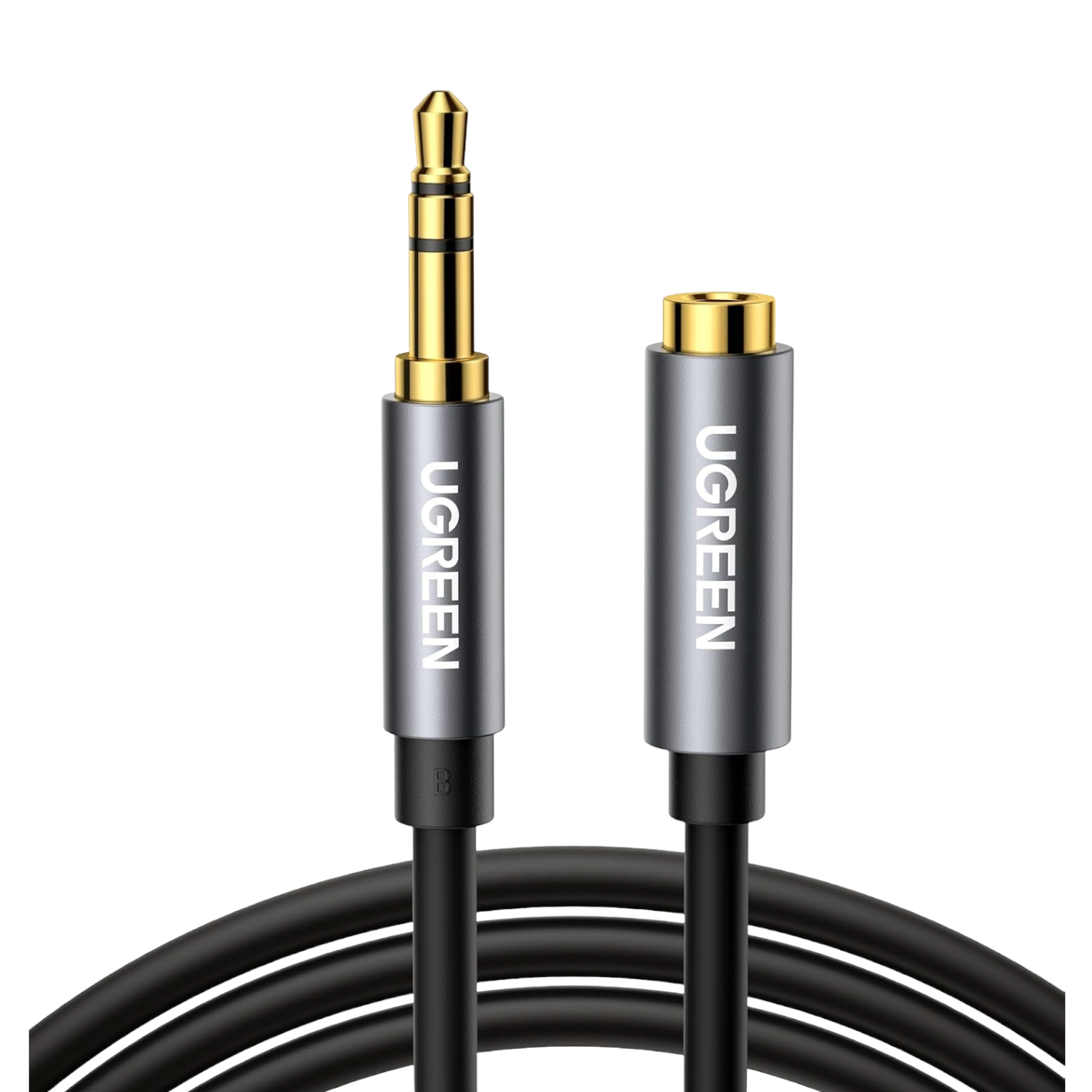 UGreen AV118 3.5mm AUX Extension Cable 1m - Male to Female ?(Black)