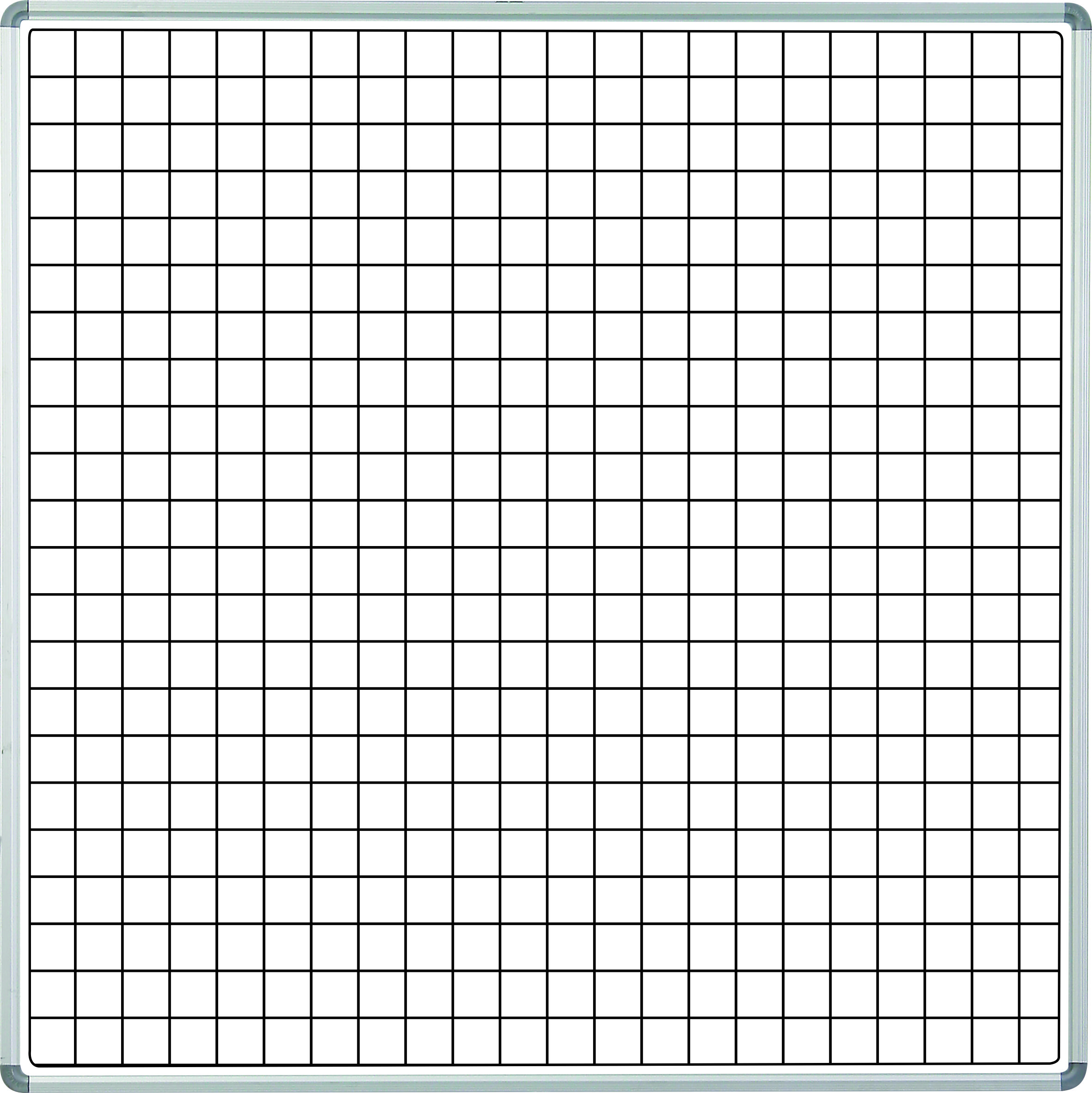 Educational Board Magnetic Whiteboard (1220*1220 - White Squares. Side