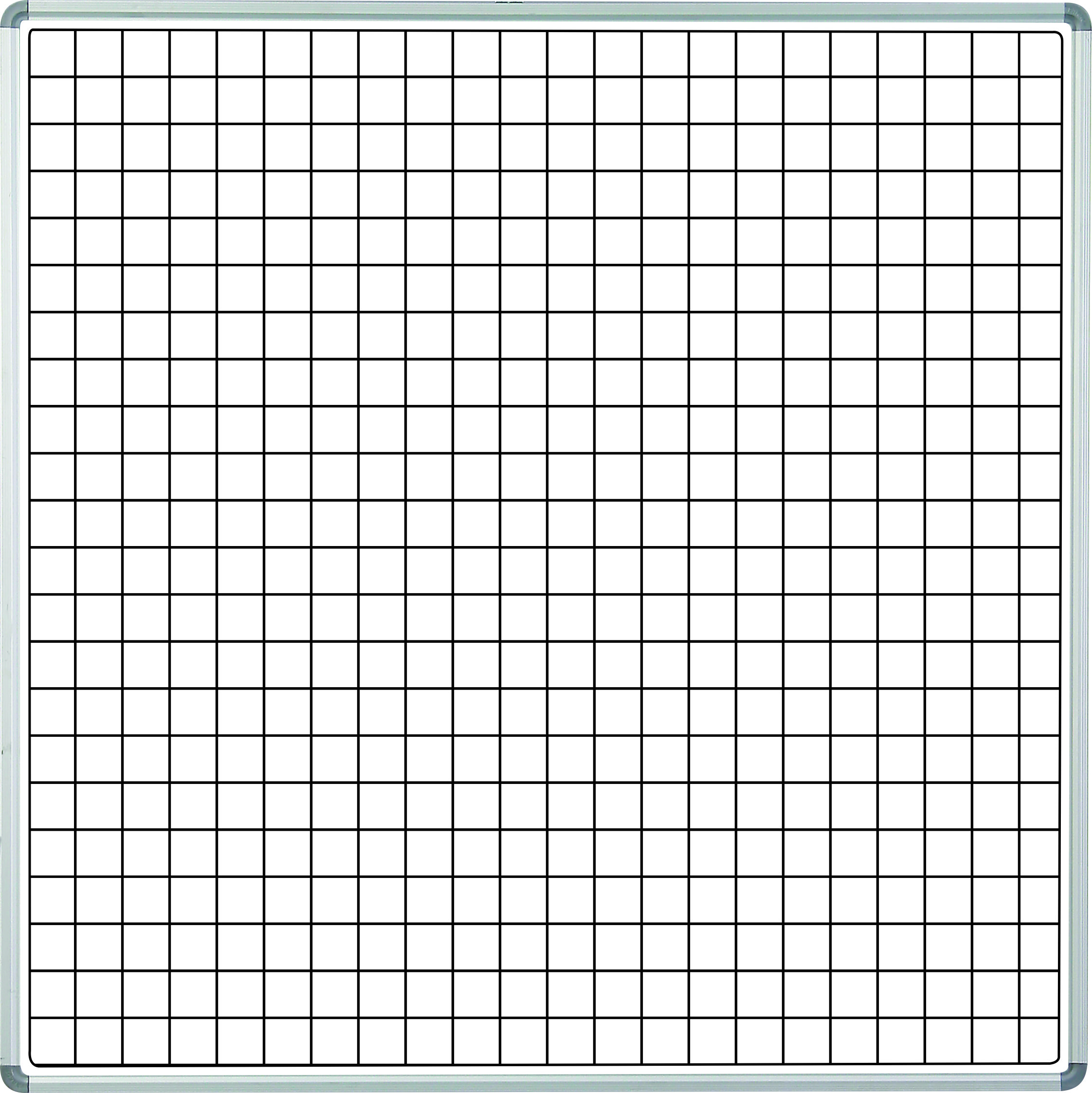 Educational Board Magnetic Whiteboard (1220*1210 - Squares 1 Side - Swing Option B