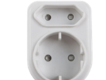 Ellies 2 Way Adaptor With Schuko