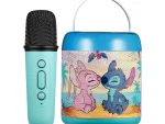 Disney Stitch Cylinder Karaoke Speaker with Bluetooth Microphone