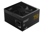 Aerocool SMART G1 Gold 750W PSU - ATX 3.1 PCIe5.1 - ATX 24 PIN; 2x 4+4PIN CPU/2x CPU 8PIN; 12x SATA; 2x PATA; 3x PCIe 6+2PIN; 1x