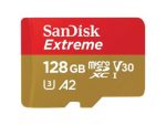 SanDisk Extreme 128GB MicroSD UHS-I Memory Card