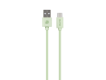 Bounce Cord series 2m USB toType C cable - Green