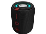 SP110 Portable Bluetooth Speaker 5.3, TF Card FM USB RGB Light TWS - Black