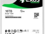 16TB Seagate Exos, 3.5", SATA 6Gbs, 7200RPM, 512GB Cache, 512e/4Kn Enterprise HDD