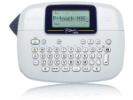 Brother Handheld 2 Line Label Printer/ 9 - 12 MK tapes / Adapter included