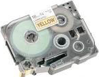Brother 18MM Black on Yellow Laminated tape