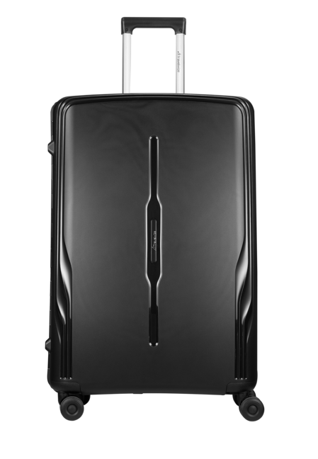 Travelwize Clipper PP 75cm 4-Wheel Spinner Luggage Black