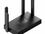 Cudy AX3000 5-Port Gigabit Dual-Band Wi-Fi 6 Mesh Router - Black