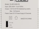 Securnix 8 Channels CCTV Power Supply Unit