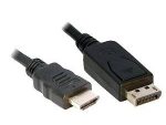 HDMI to DP (M to M) Cable; 1.8m