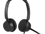 VolkanoX Chat Series mk3 Series Teams Headphone with ENC -Black
