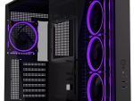 Asus A32 Plus TG ARGB Black Mid-Tower ATX Case – Tempered Glass, 4x Pre-installed ARGB Fans, Supports 360mm Radiator, USB 3.2 Gen 2 Type-C, 420mm GPU