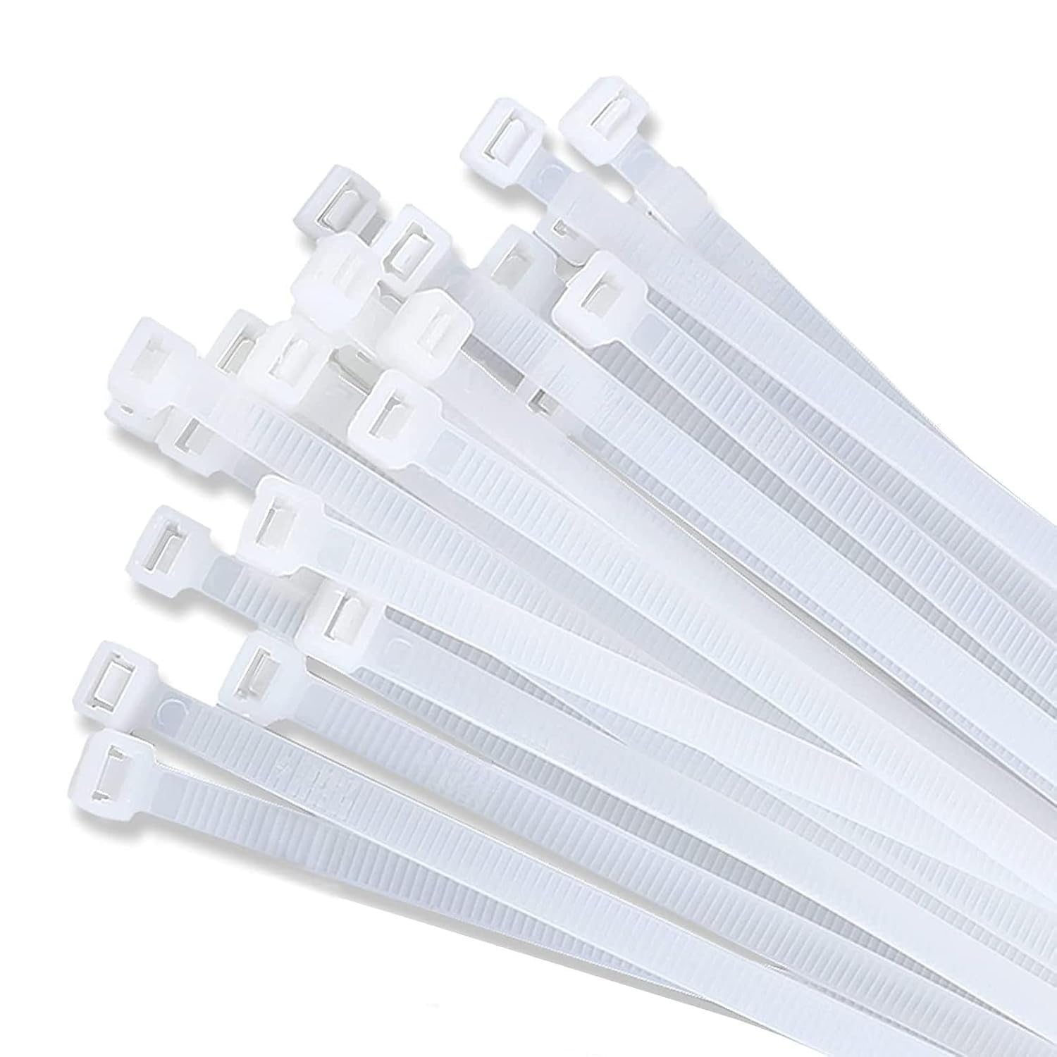 Ellies Cable Tie 7.9mmX 400mm - 20 Pack Size - White