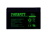 Forbatt FB12-9AH Rechargable Sealed AGM Batteries - 6 month warranty.