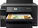 Epson 32ppm Mono 32ppm Colour A3+ Single Function USB Wi-Fi/Wi-FiDirect Ethernet AutoDuplexPrint incl set of ink (2 x Black)
