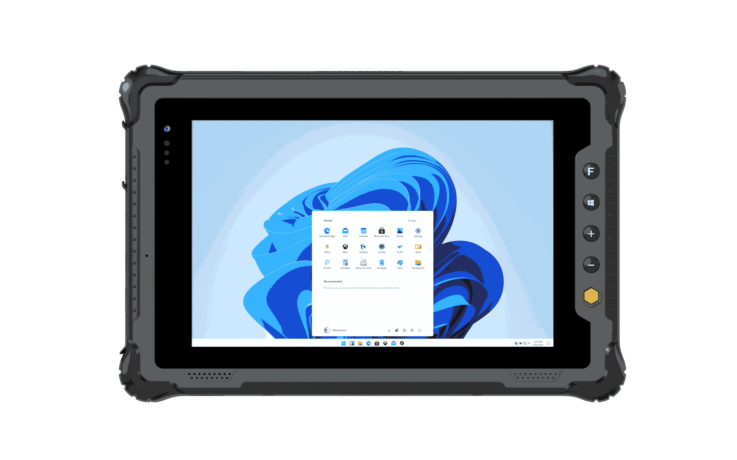 One Rugged M82A - 8"1200*1920 Rugged Tablet- WiFi- BT- GPS- NFC- Intel (Alderlake