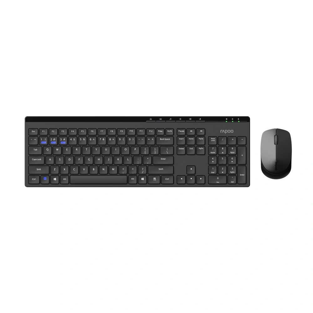 Rapoo Multi-mode Wireless Keyboard and Mouse Combo